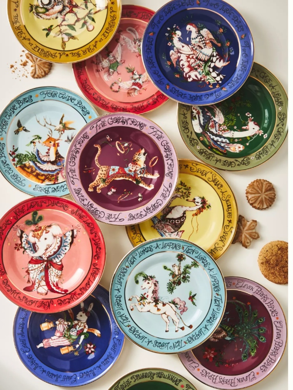 Phannapast Taychamaythakool Anthropologie Twelve Days Christmas Stoneware Day 3